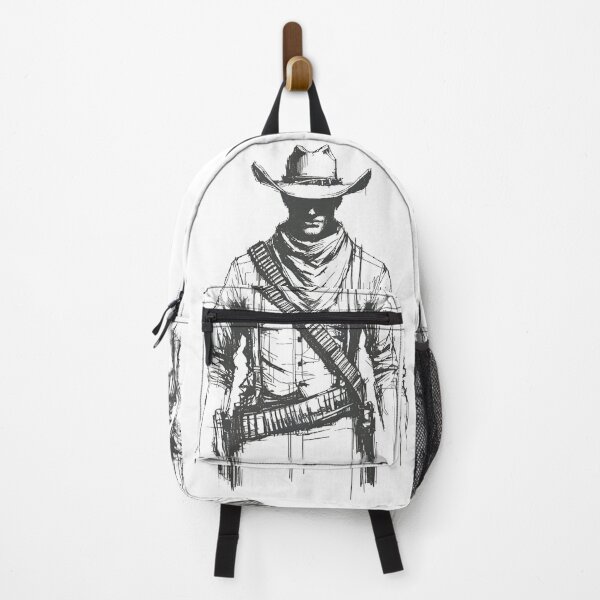 Item preview, Western Art Sketch of a Cowboy Outlaw designed and sold by Aroncross111.