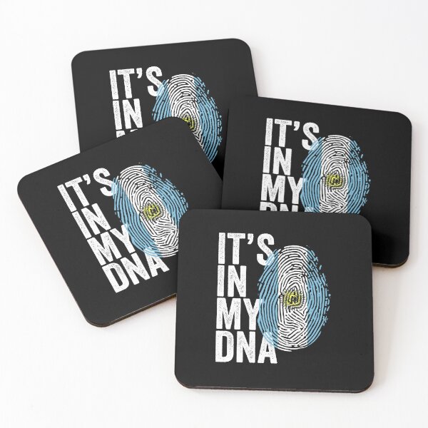 Item preview, It's in my DNA Argentina Flag designed and sold by Crea-mood.