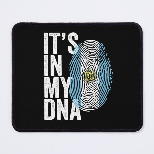 Item preview, It's in my DNA Argentina Flag designed and sold by Crea-mood.