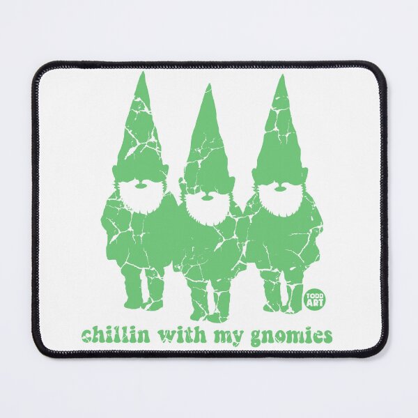 Item preview, CHILLIN WITH MY GNOMIES DISTRESSED designed and sold by TODD GOLDMAN.