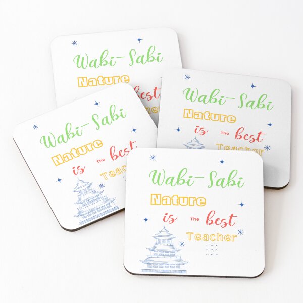 Item preview, Wabi sabi Nature is the best teacher quote for work designed and sold by CachoGlorious.