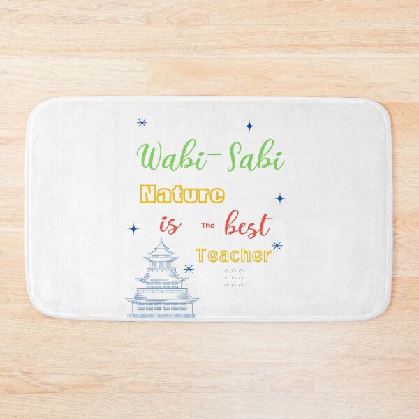 Item preview, Wabi sabi Nature is the best teacher quote for work designed and sold by CachoGlorious.