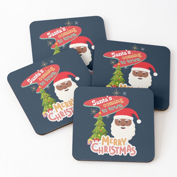 Item preview, Santa's Coming To Town designed and sold by AlmostMaybNevr.