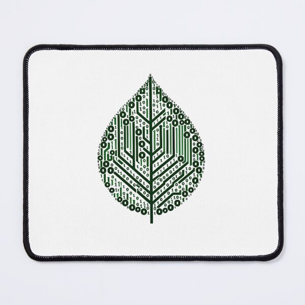 Item preview, Binary Leaf - Eco Friendly Technology designed and sold by Geekbits-Store.