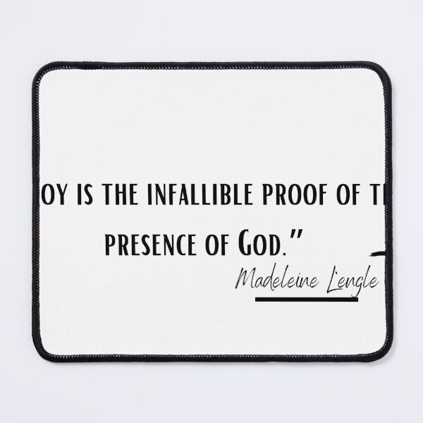 Item preview, “Joy is the infallible proof of the presence of God.”- Christian quotes that inspire and motivate designed and sold by ArtShotss.