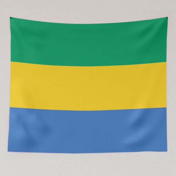 Item preview, National Flag Republic of Gabon designed and sold by Danler.
