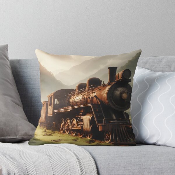 Item preview, majestic train passing through the mountains designed and sold by Yourdreamworld.