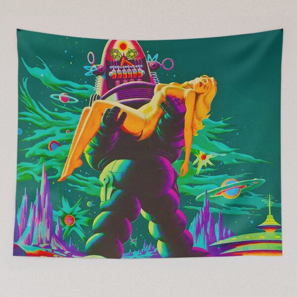 Item preview, robot and girl 1950's, SiFi, Movie designed and sold by jhojho.