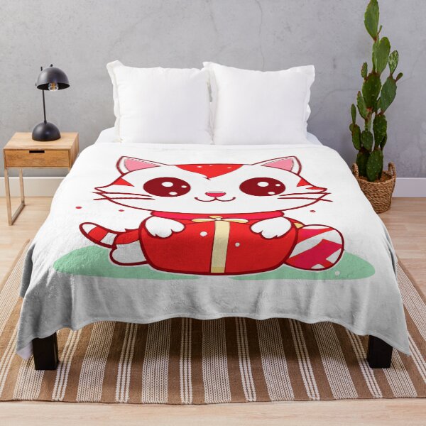 Item preview, Cute Santas Little Helper Kawaii Christmas Kitten designed and sold by SantasHelpers.