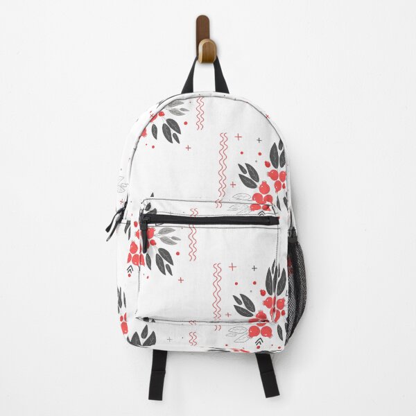 Item preview, Ethnic print with red berries designed and sold by OlyaMolli.