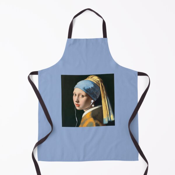 Item preview, Girl with Pearl Earring Vermeer painting designed and sold by ArtUnova.