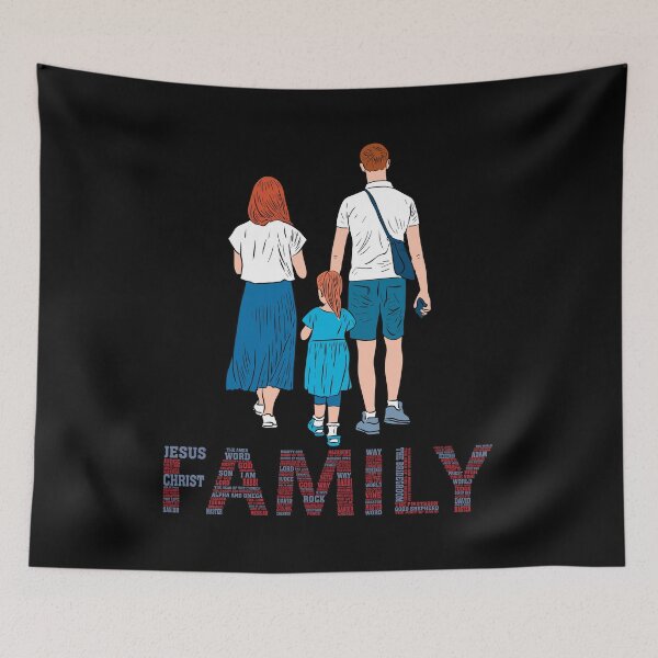 Item preview, Faith-Filled Family: Jesus Names Shirt designed and sold by clevercraft58.