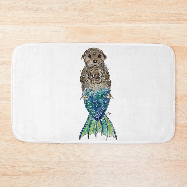 Item preview, Otter Mermaid designed and sold by Aquabunart.