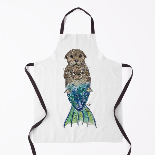 Item preview, Otter Mermaid designed and sold by Aquabunart.