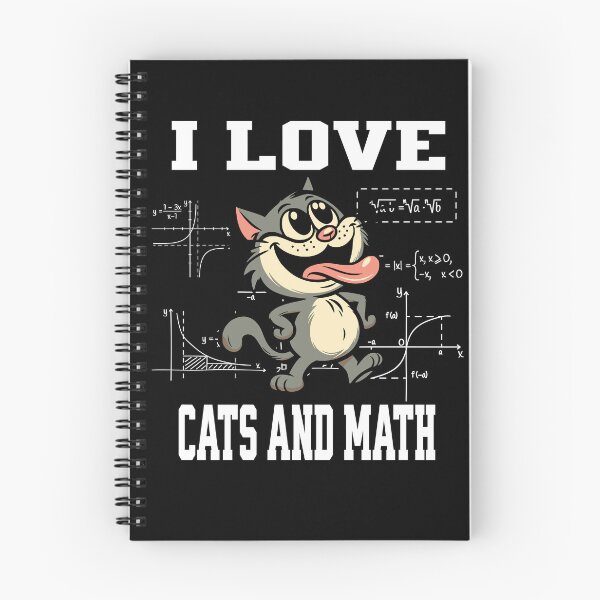 Item preview, I Love Cats and Math designed and sold by WildWoodWaver.