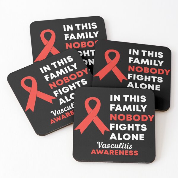 Item preview, In This Family Nobody Fights Alone Vasculitis Awareness designed and sold by Color-Sparkle.