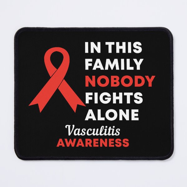 Item preview, In This Family Nobody Fights Alone Vasculitis Awareness designed and sold by Color-Sparkle.