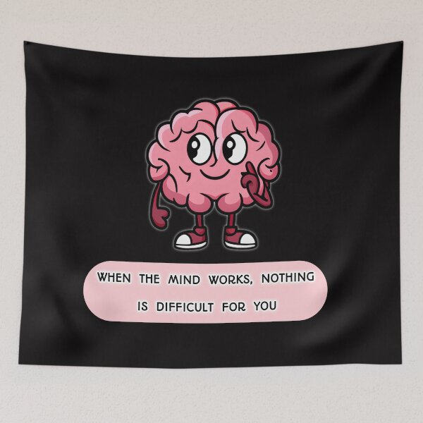 Item preview, When the mind works, nothing is difficult for you designed and sold by Aiyinyangart.