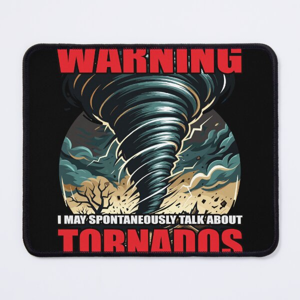Item preview, Warning Tornado - Hurricane Storm Chaser and Meteorologist designed and sold by Thomas Remmers.
