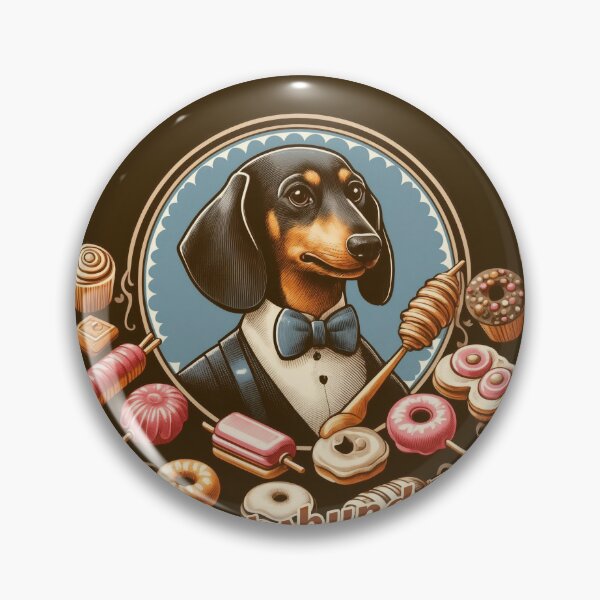 Item preview, Dachshund Confectioner 2 designed and sold by ThisDress.