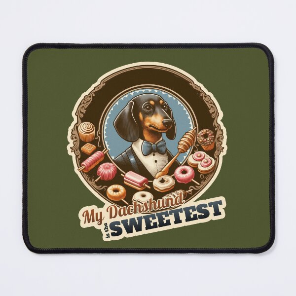 Item preview, Dachshund Confectioner 2 designed and sold by ThisDress.