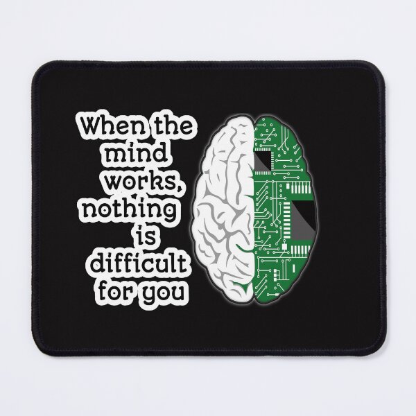 Item preview, When the mind works, nothing is difficult for you designed and sold by Aiyinyangart.