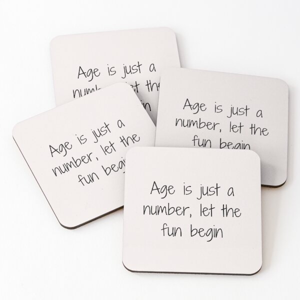 Item preview, Age is just a number, let the fun begin designed and sold by asbno19.