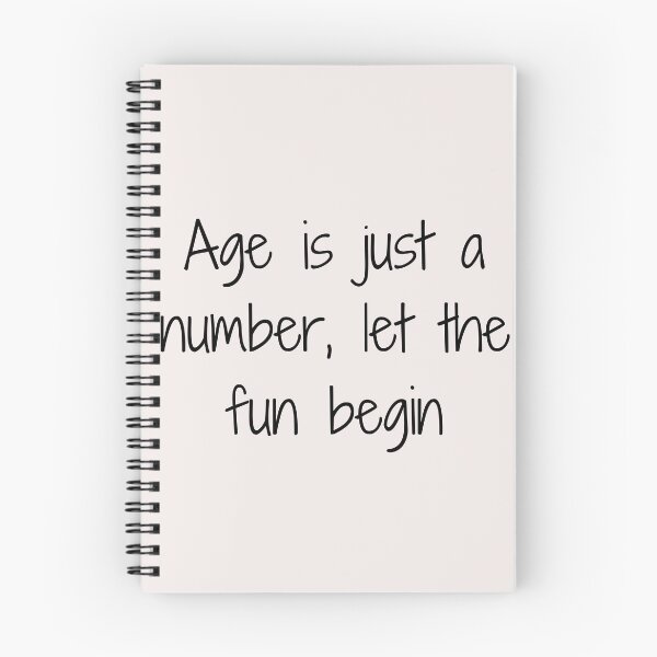 Item preview, Age is just a number, let the fun begin designed and sold by asbno19.