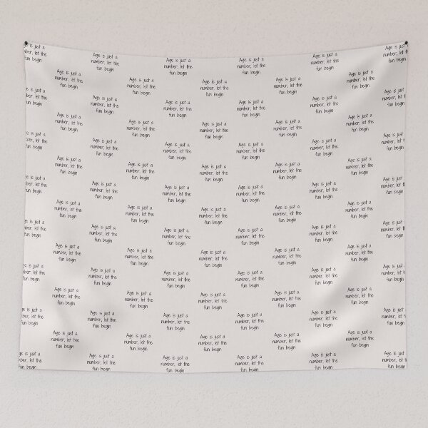 Item preview, Age is just a number, let the fun begin designed and sold by asbno19.