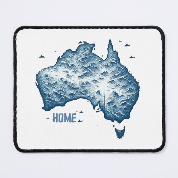 Item preview, australia map designed and sold by AxelBrook.
