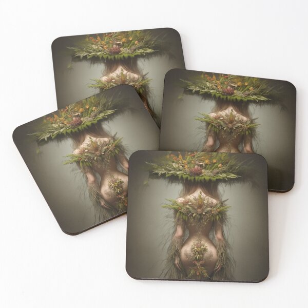 Item preview, Beautiful enigmatic Lady of the forest designed and sold by Fantasymachine.