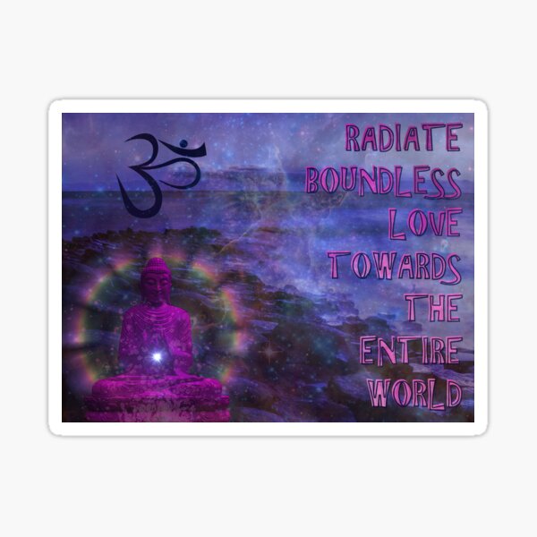 Boundless Buddha Sticker