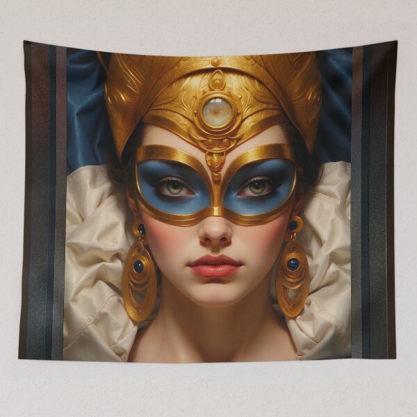 Item preview, Beware, She Sees All Beautiful AI Concept Art by Xzendor7 designed and sold by Xzendor7 Digital Art Creations.
