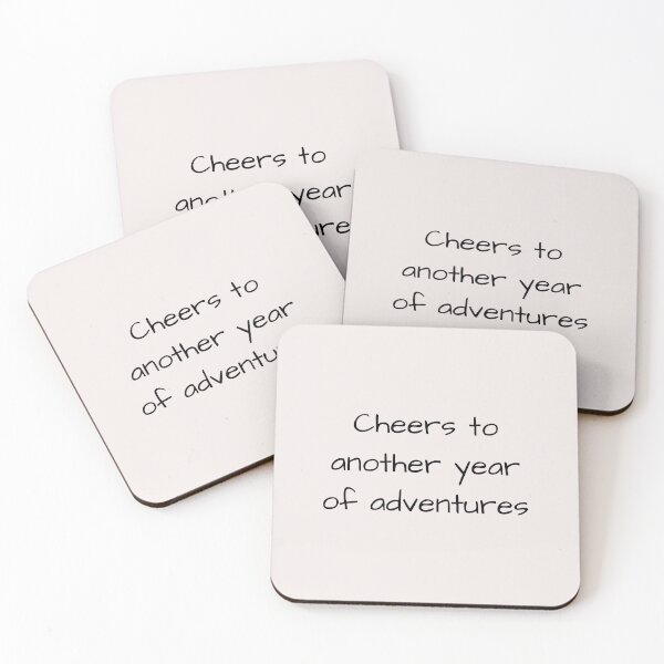 Item preview, Cheers to another year of adventures designed and sold by asbno19.