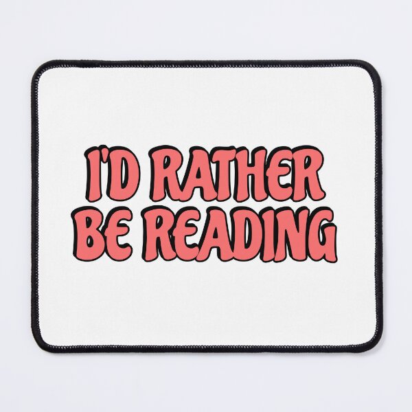 Item preview, Rather be reading designed and sold by Inspirationmotivation.