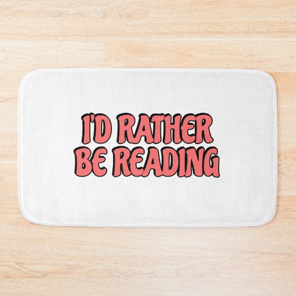 Item preview, Rather be reading designed and sold by Inspirationmotivation.