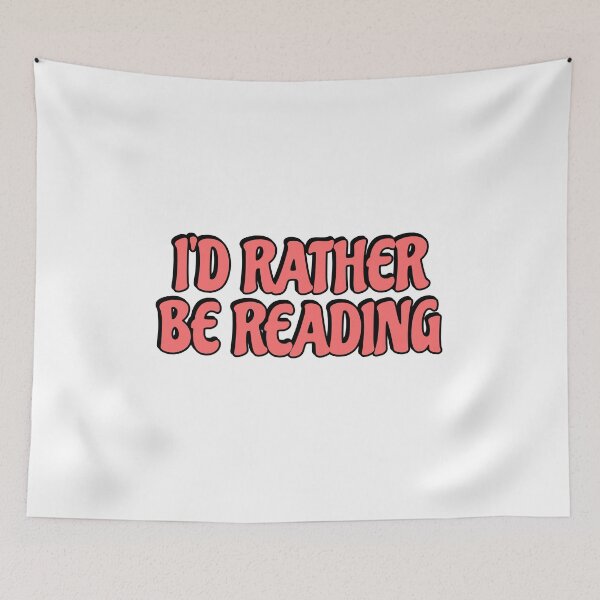 Item preview, Rather be reading designed and sold by Inspirationmotivation.