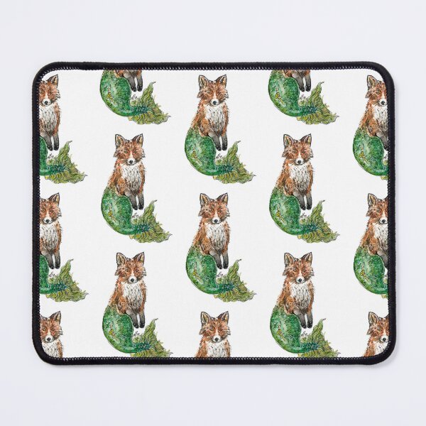 Item preview, Fox Mermaid designed and sold by Aquabunart.