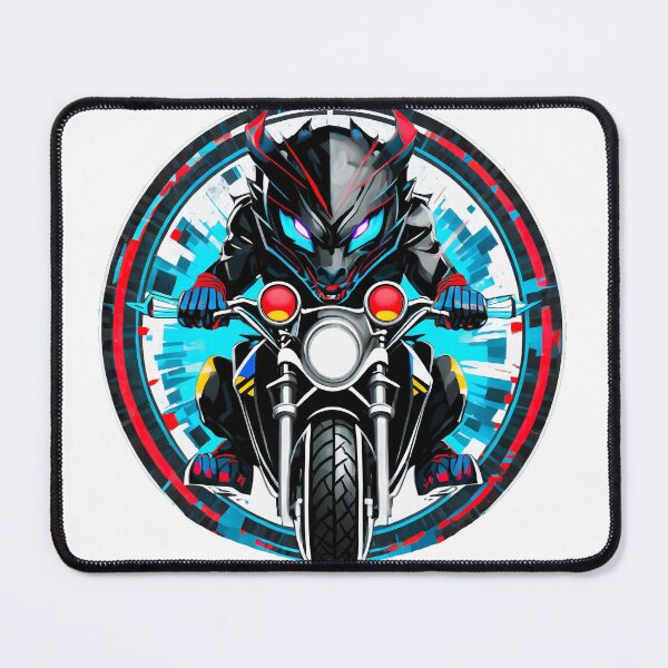 Item preview, Kitty on a Motorcycle designed and sold by BADESIGNZZ.