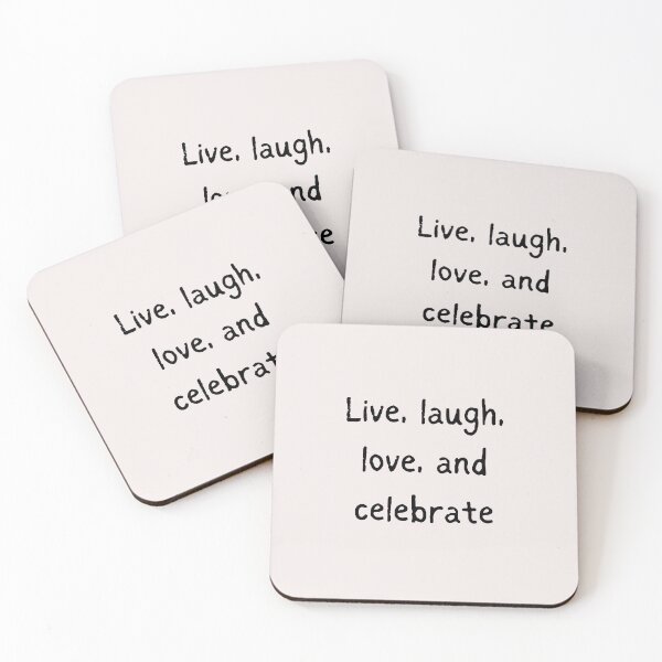 Item preview, Live, laugh, love, and celebrate designed and sold by asbno19.