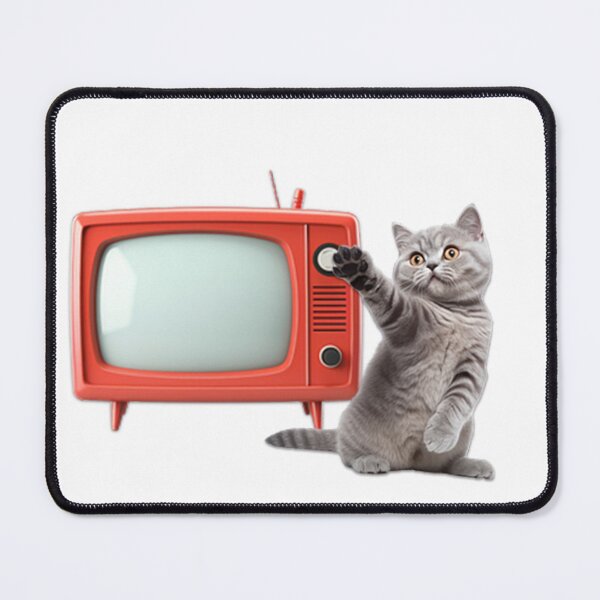 Item preview, Red TV and Adorable Kittens: Unique Designs designed and sold by GAGO5.