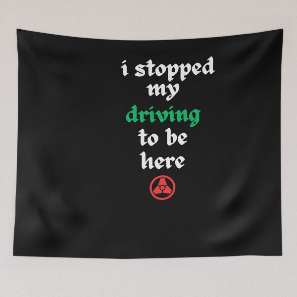 Item preview, I Stopped My Driving To Be Here designed and sold by artbyfattah.