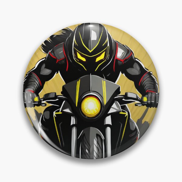 Item preview, Samurai racing on a Motorcycle designed and sold by BADESIGNZZ.