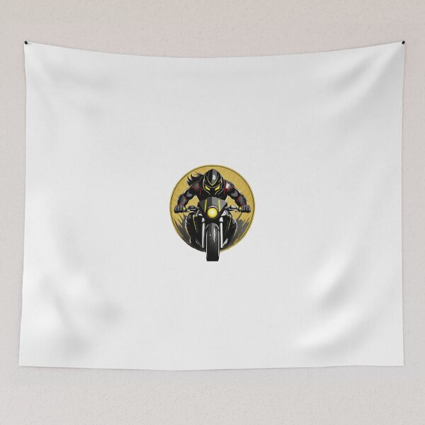 Item preview, Samurai racing on a Motorcycle designed and sold by BADESIGNZZ.