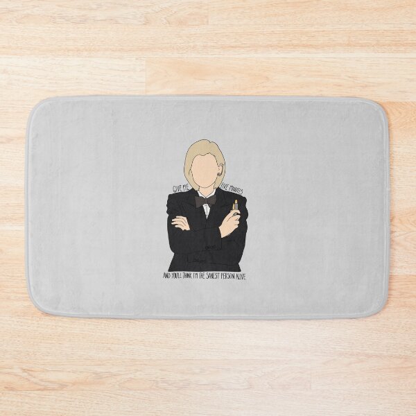 Item preview, "Give Me Five Minutes And You'll Think I'm The Sanest Person Alive" Thirteenth Doctor Quote Print Design  designed and sold by abldesign.