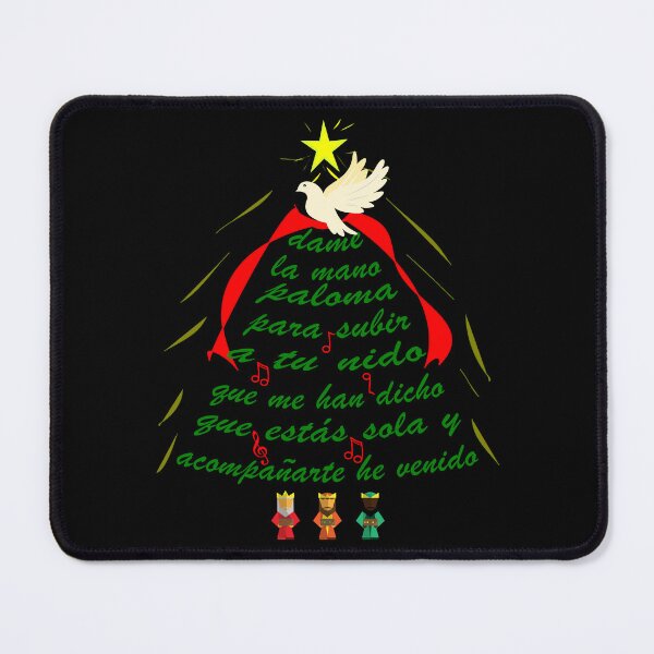 Item preview, Parranda en Navidad, lirica de cancion Dame la mano paloma designed and sold by Verle-art.
