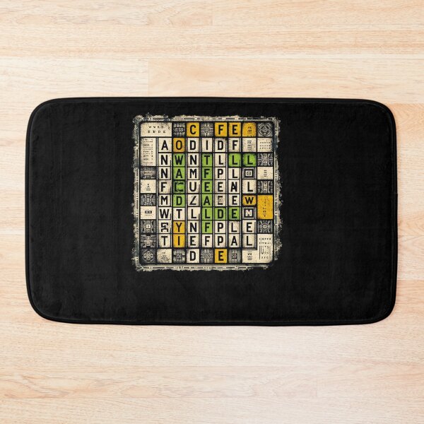 Item preview, Antique Word Puzzle Canvas Art designed and sold by ChromaticBlend.