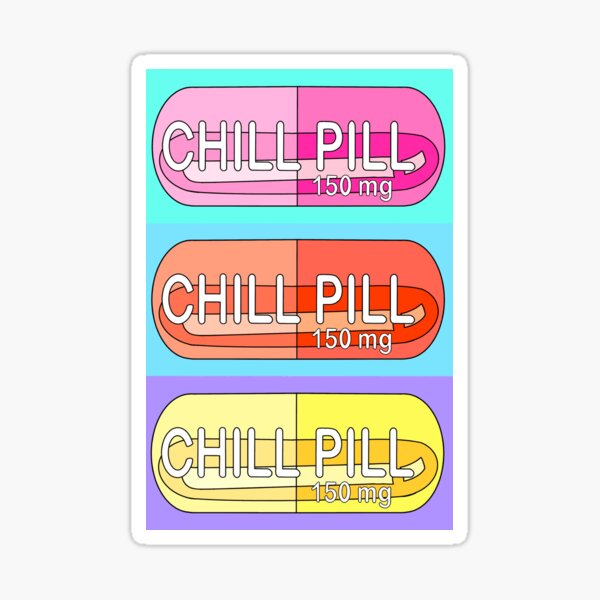 Happy Pills, Pill, Medicine, Rainbow Pills, Chill Pill, Meds