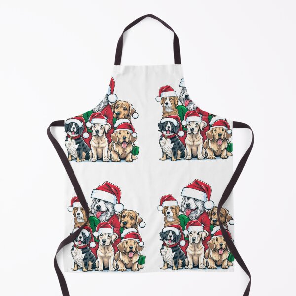 Item preview, Fun dogs Merry Christmas designed and sold by Luna-shop16.