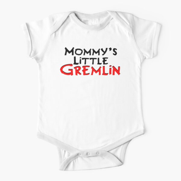 Mommy's Little Gremlin Short Sleeve Baby One-Piece